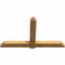 Ekena Millwork Eugene Rough Sawn Timber Gable Bracket, Western Red Cedar, 72"W x 42"H x 4"D x 6"F, 14/12 Pitch GBW072X42X0406EUG00RWR - alternate 5
